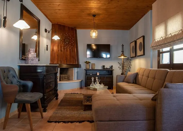 Semesterbostad Dandy - Sky Blue Pansy - Jacuzzi Tsagarada